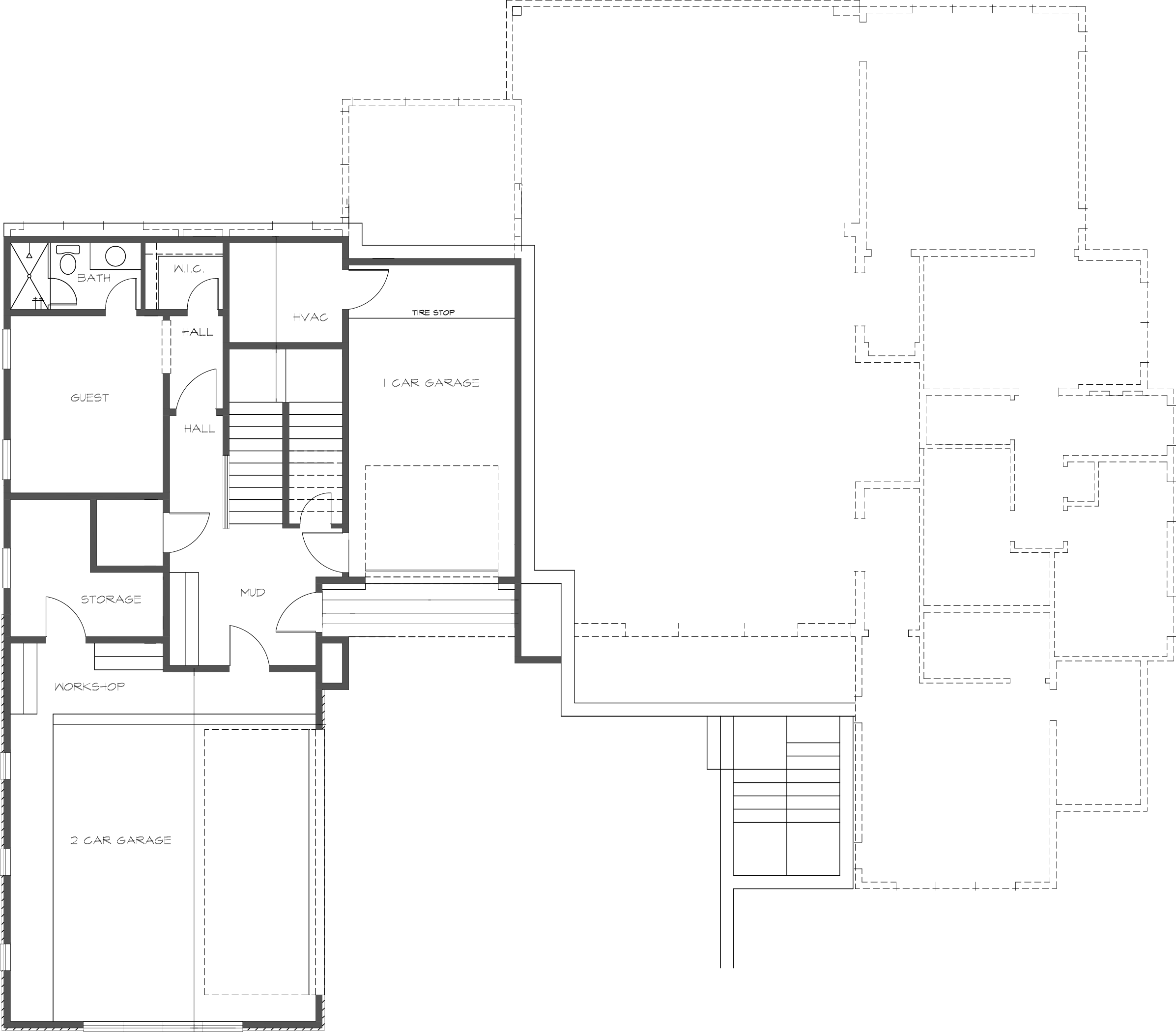 703 Duck Lake lower level floor plan